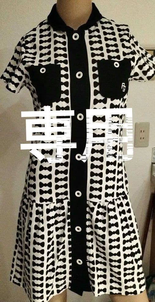 未使用パーリーゲイツ総柄ワンピース