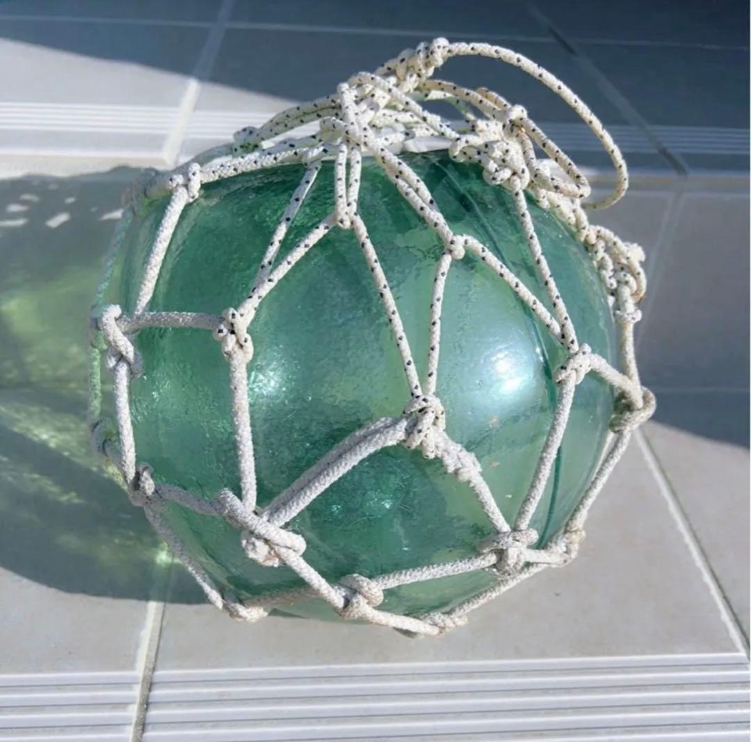 ガラス球 浮 インテリア