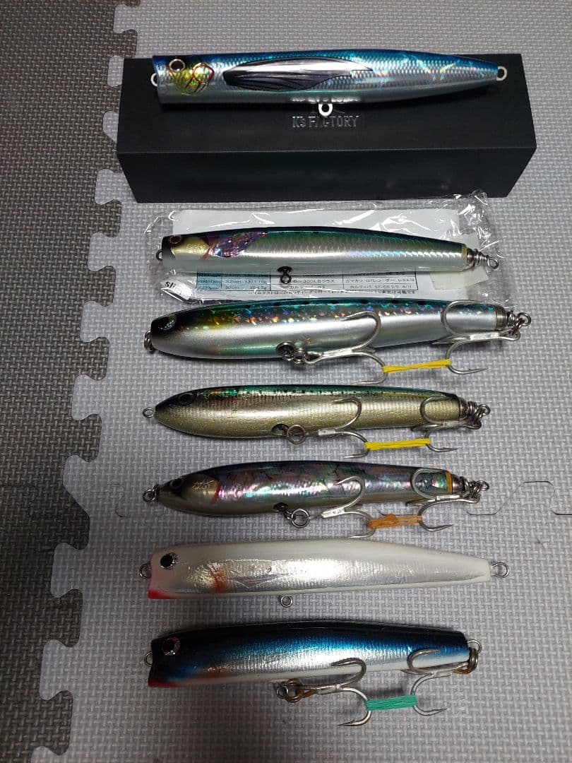 マグロ カーペンター ソウルズ他 トップウォーター ルアー 8個セット