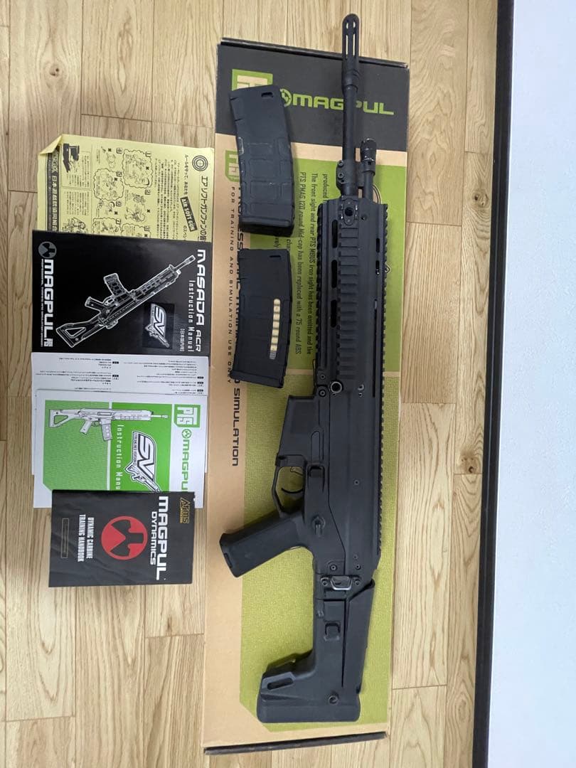 pts masada 電動ガン　エアガン　東京マルイ　ACR