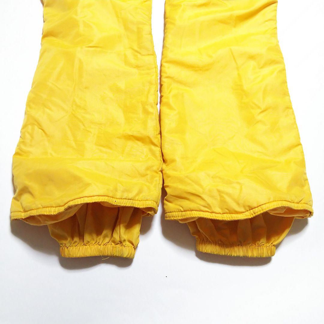 fusalp フザルプ スキーウェア 黄色 上下セット ヴィンテージ 昭和レトロ