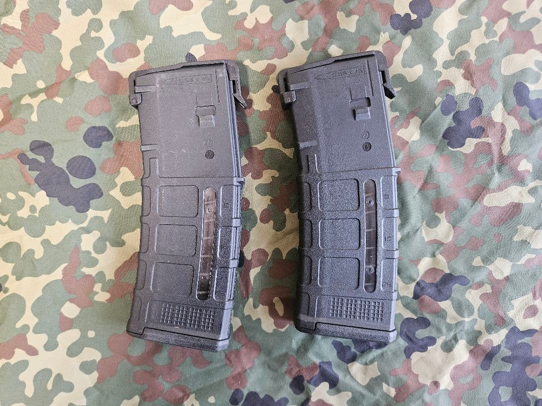 実物 MAGPUL PMAG GEN3 WINDOW 5.56 2本①