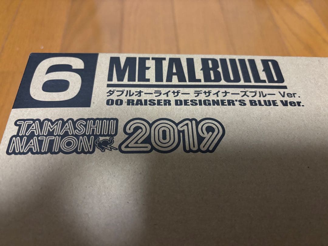 L BUILD メタルビルド ダブルオーライザー デザイナーズブルー