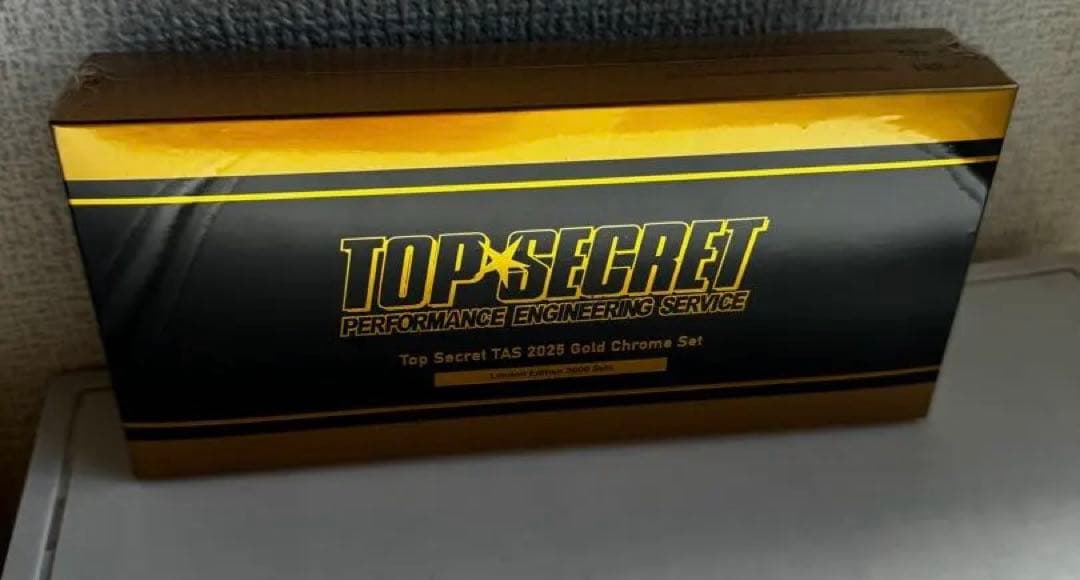 MINIGT TOPSECRET Gold ChromeSet ☆TAS2025