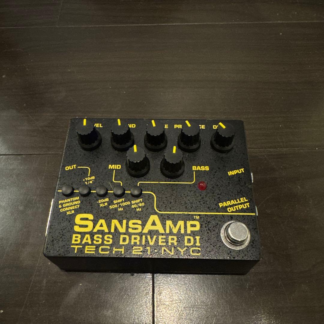 【美品】Tech 21 NYC SansAmp Bass D DI