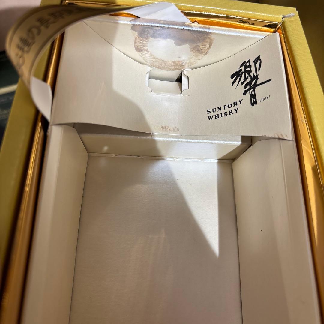 古酒 サントリー 響 金キャップ 裏ゴールドラベル