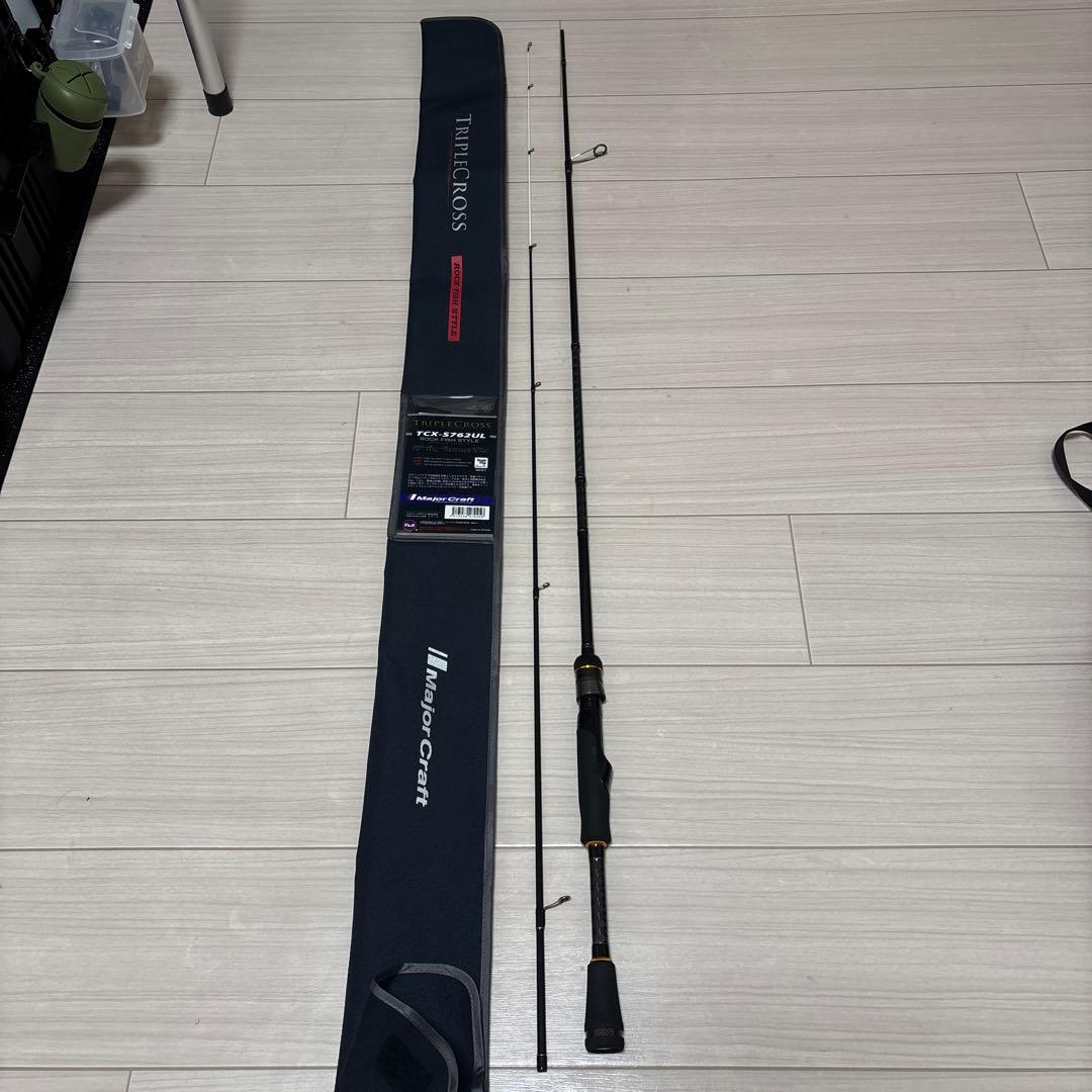 メバリングロッド　トリプルクロス　S762UL
