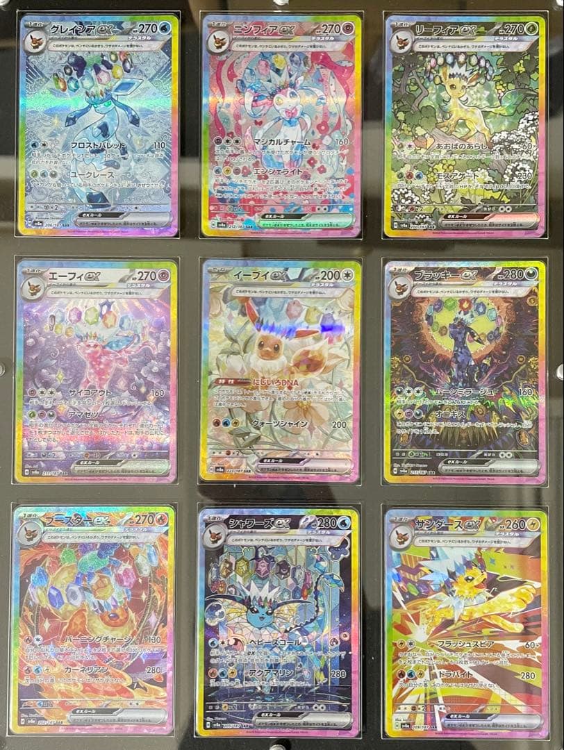 テラスタルフェス　ブイズ　SAR 9枚セット