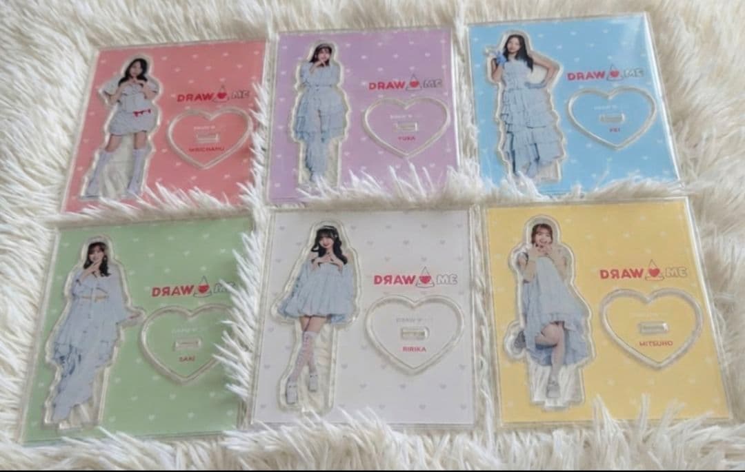 ア*キ様 DRAW♡ME　アクリルスタンド　全員セット