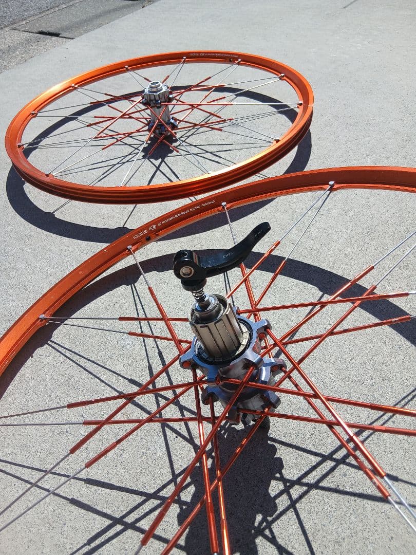 m*s様 クランクブラザーズ　アイオダイン オレンジ　２６インチ