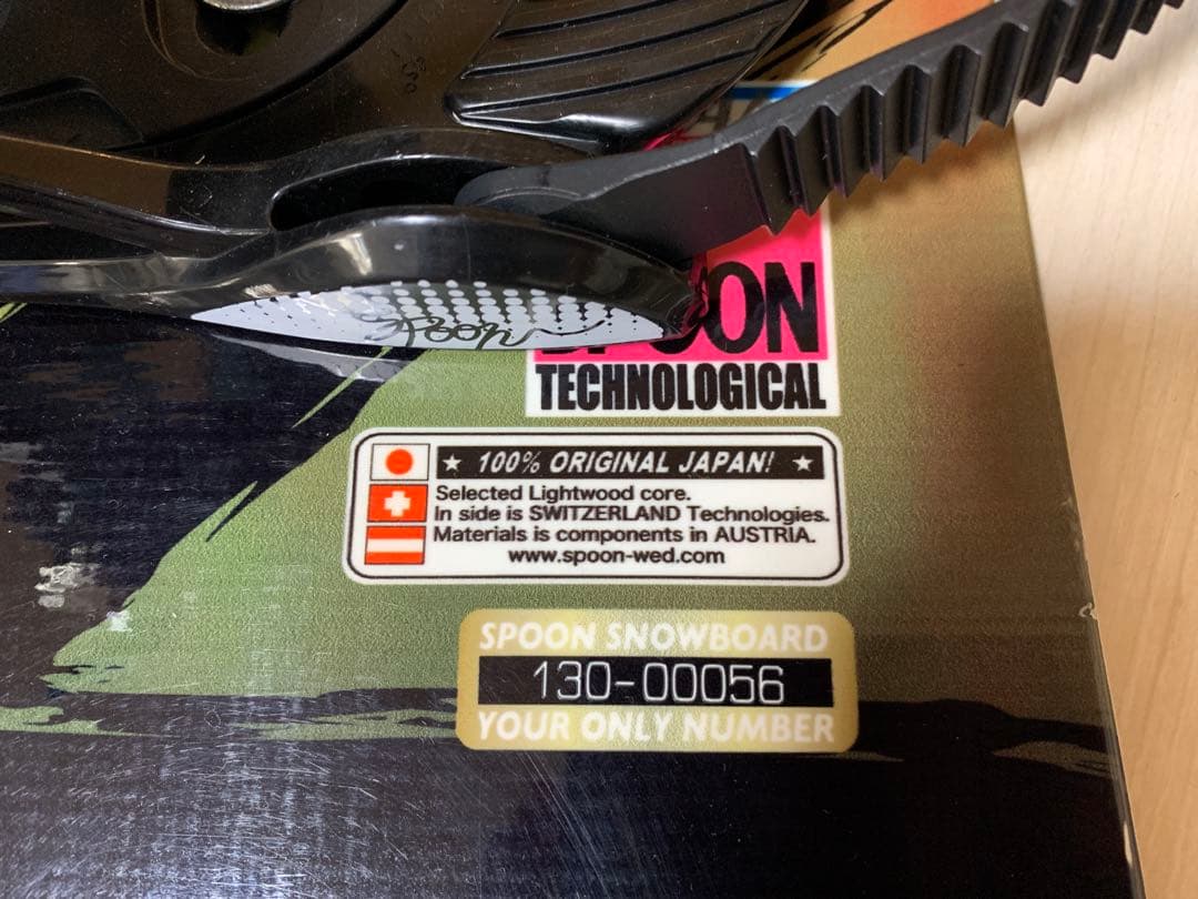 スノーボード　ビンディング　2点セット　SPOON　子供用