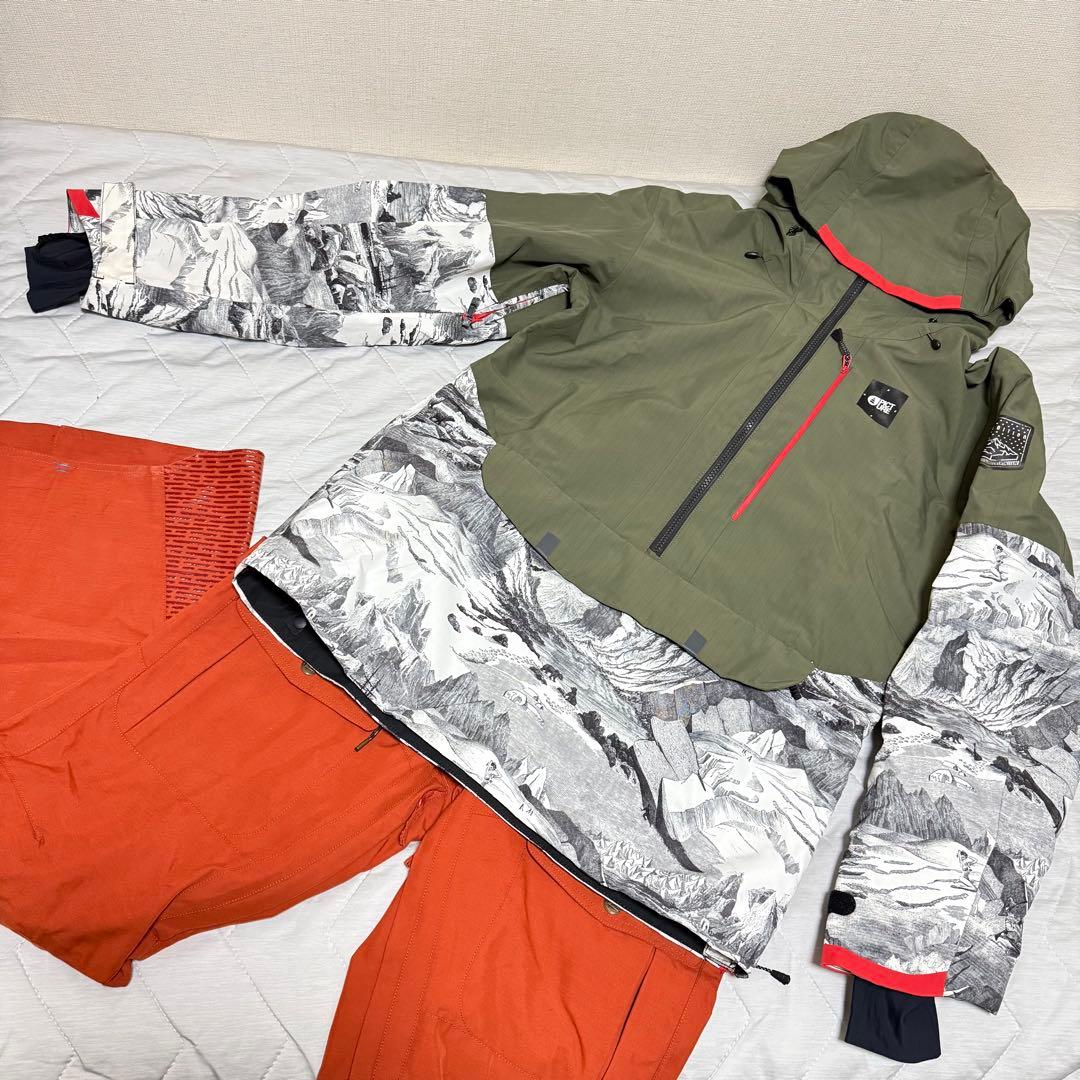 ピクチャーオーガニック スノボウェア 上下セット S DRYPLAY