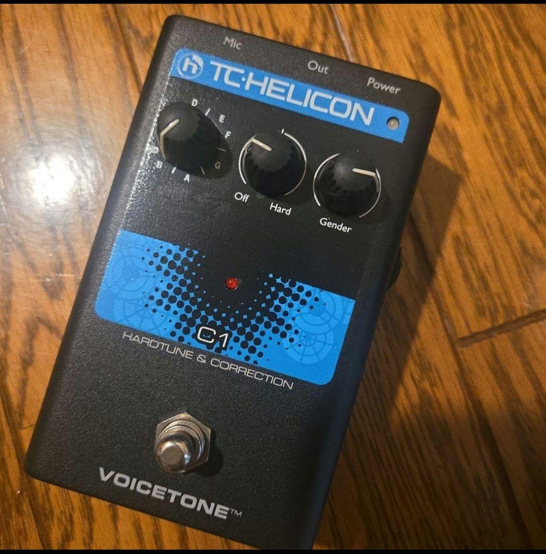 美品☆TC-HELICON Voicetone C1ボーカルエフェクター