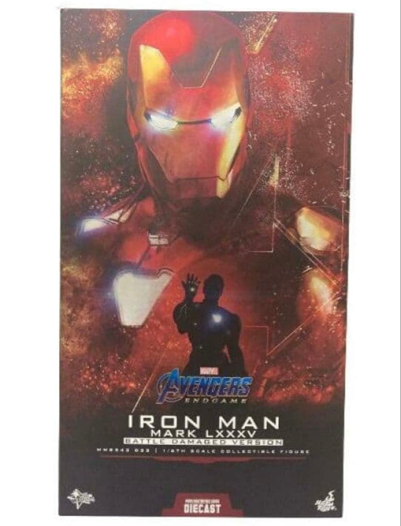 ホットトイズ アイアンマン　マーク85 バトルダメージ　hottoys