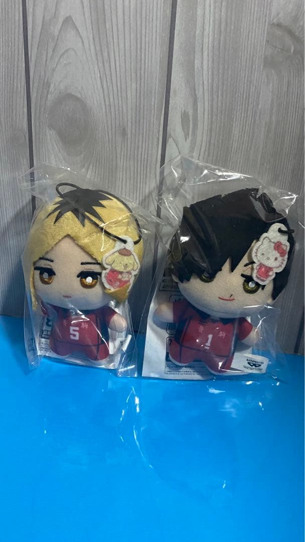 ⭐️新品未使用⭐️ハイキュー×サンリオ ちみっともぬい 孤爪 黒尾 2種セット