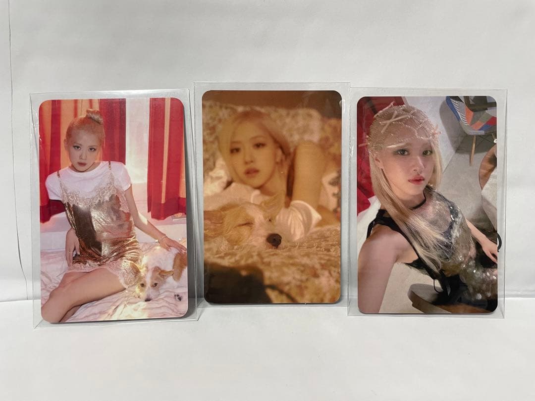 【レア】BLACKPINK ロゼ 2024 シーグリ トレカ3枚セット