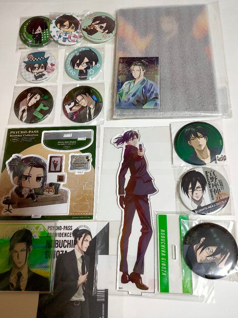 PSYCHO-PASS サイコパス 宜野座伸元 アクリルスタンド・缶バッジなど