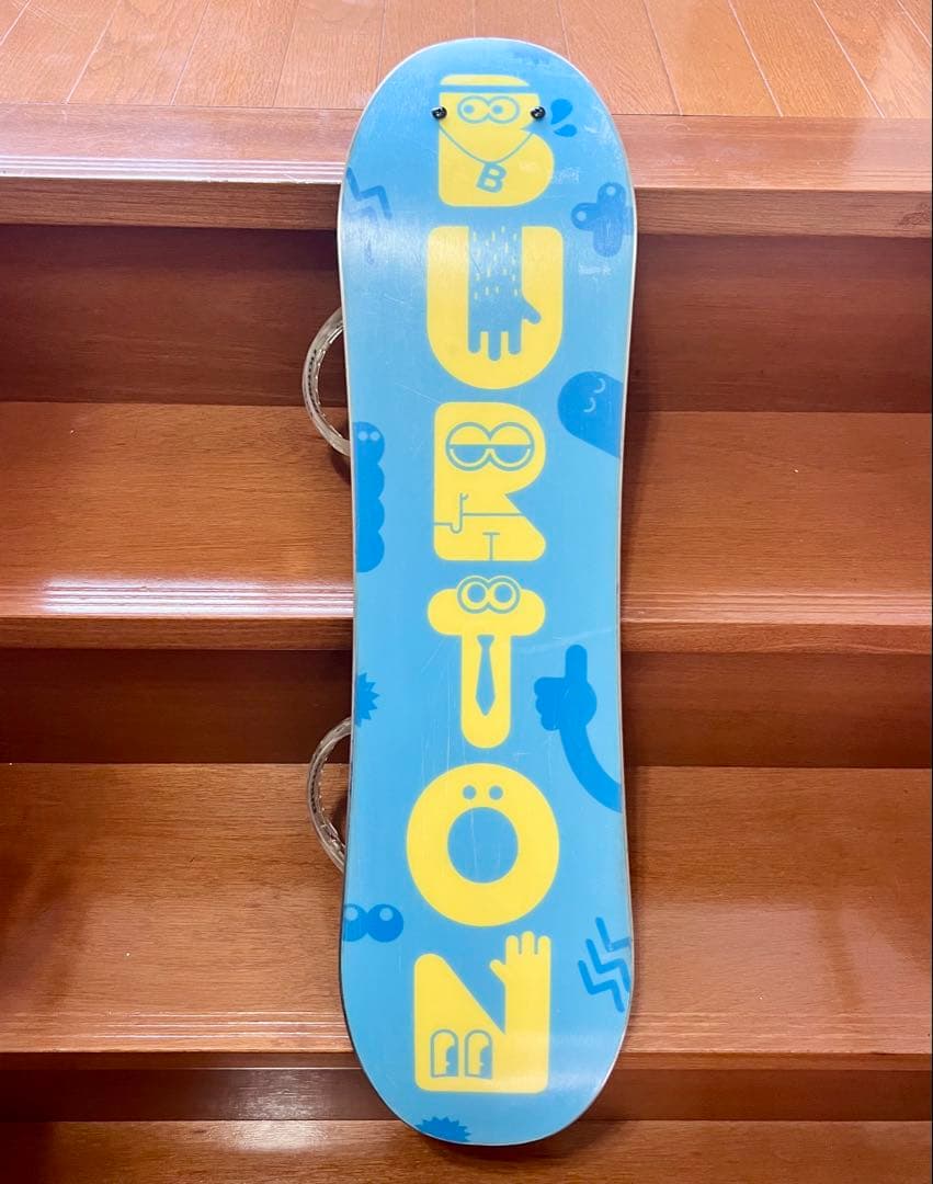 r*.様 BURTON バートン　子供用80cm ビンディング付き　フルバートン