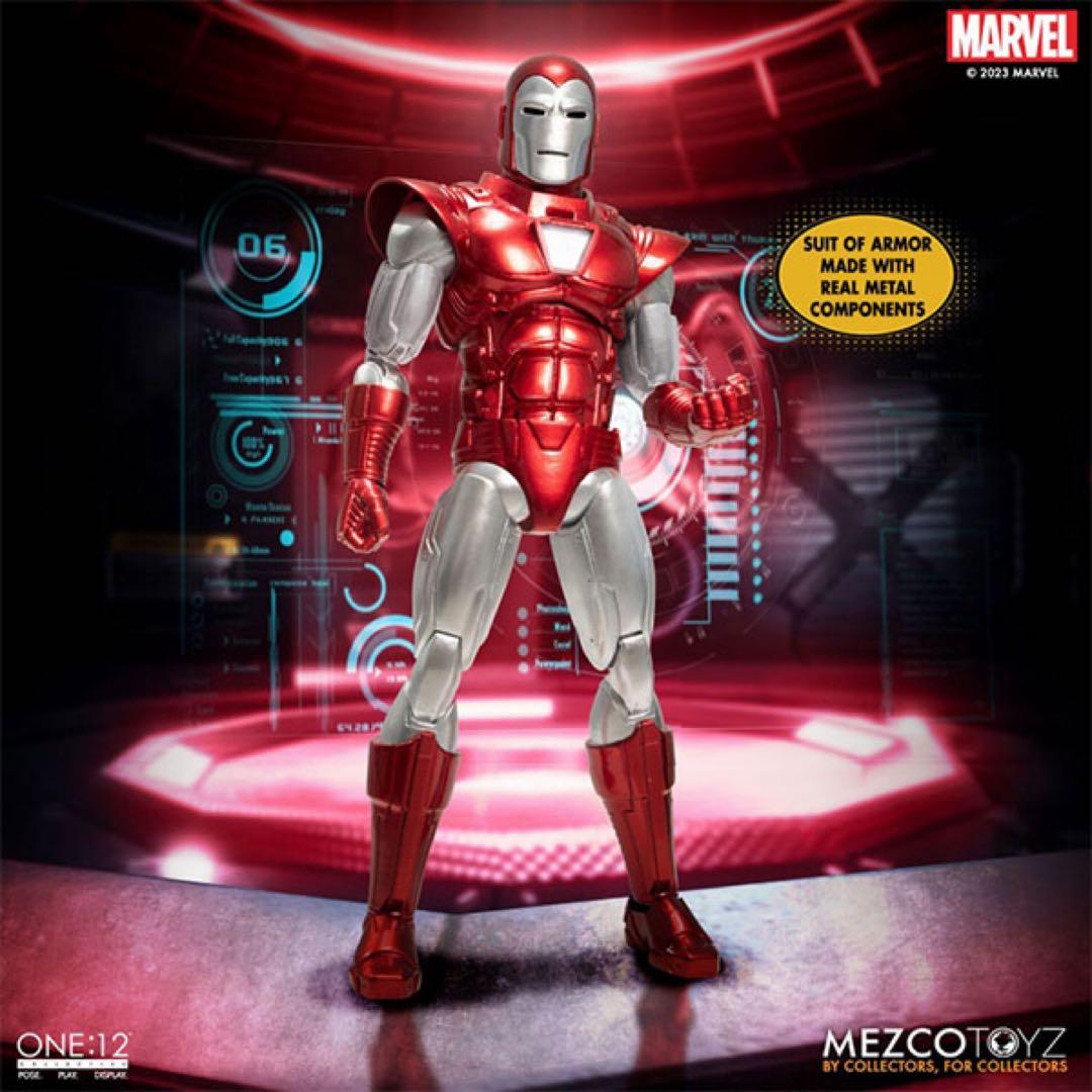 ワン12コレクティブ アイアンマン シルバーセンチュリオン 1/12 フィギュア
