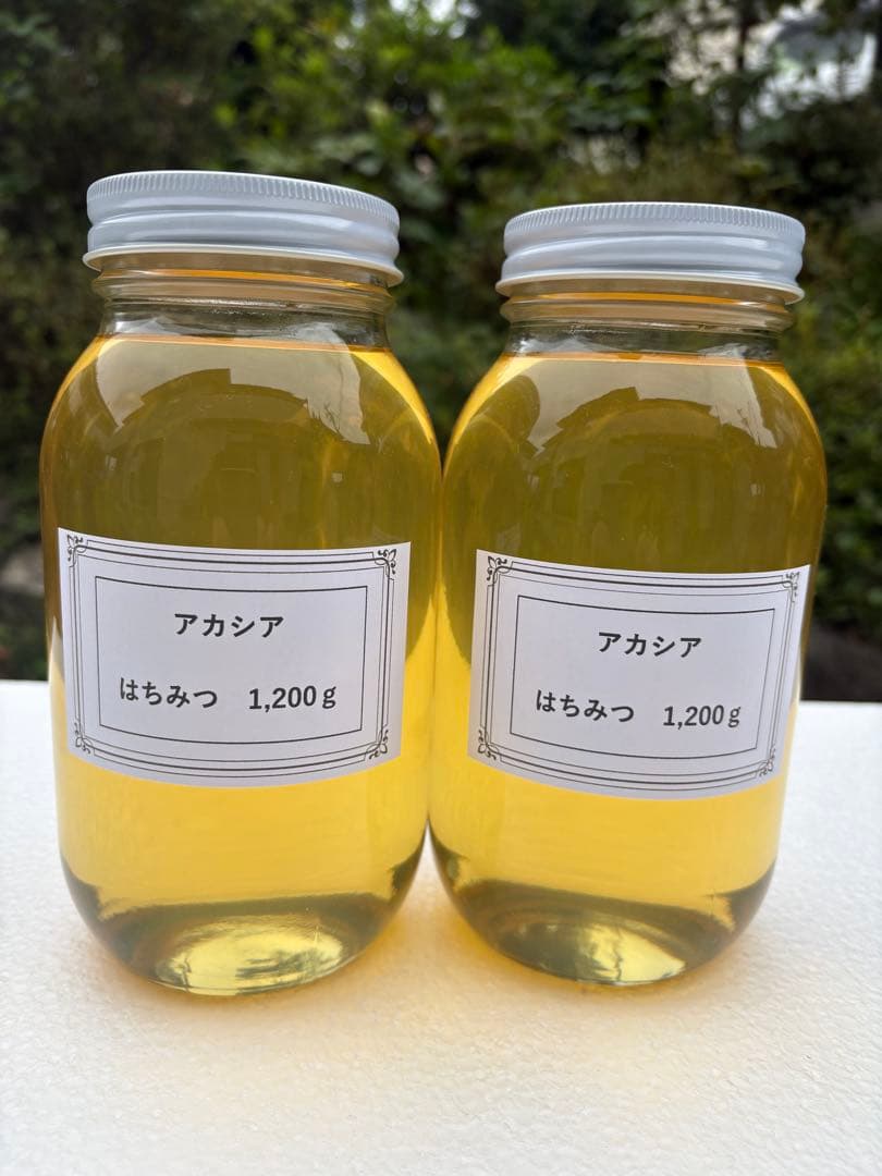信州産　アカシアはちみつ 1,200g×2本