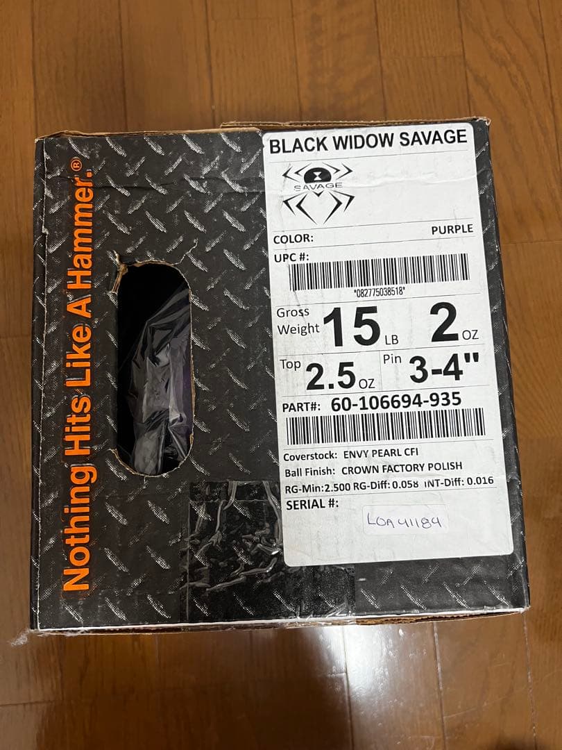 【新品】ブラックウィドー サベージ 15ポンド