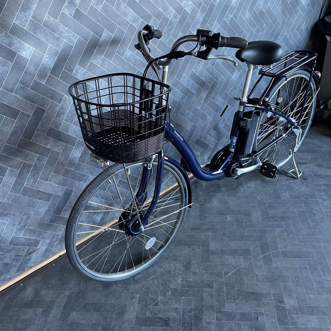 FRONTIA 電動アシスト自転車 ネイビーバッテリーB400