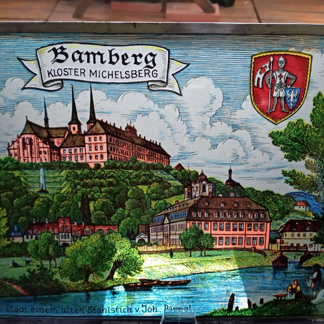 ドイツ ステンドグラス世界遺産バンベルク 聖ミヒャエル修道院