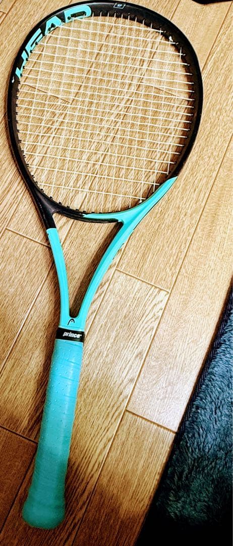 HEAD テニスラケット ブラック ターコイズ