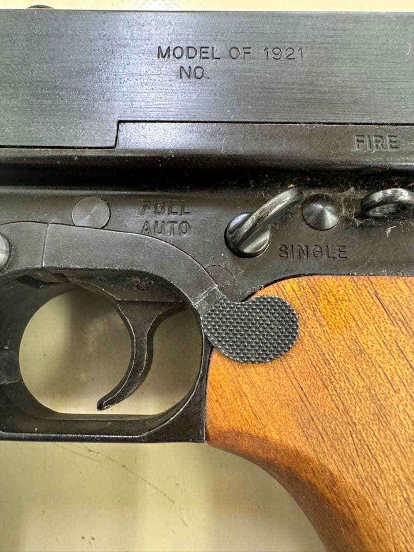 MGC トンプソンM1921 モデルガン 木製グリップ 箱説付き
