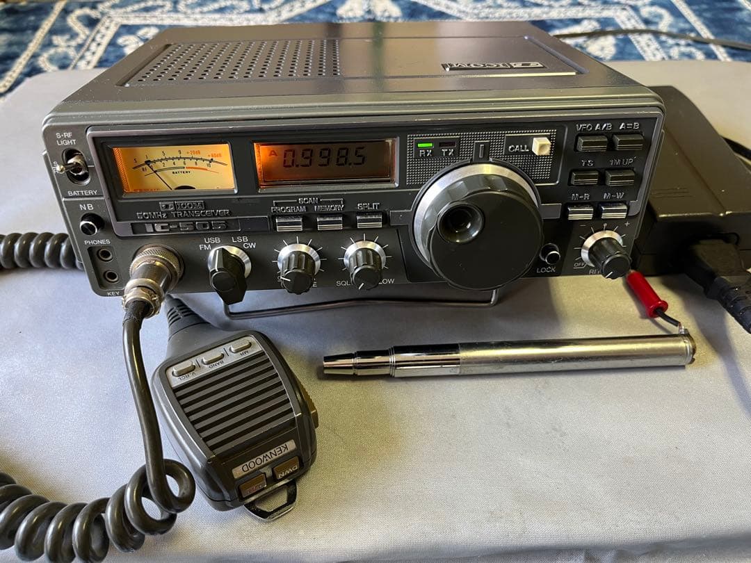 IC-505 50MHz オール￼モード10/3Wトランシーバー￼(AM除く)