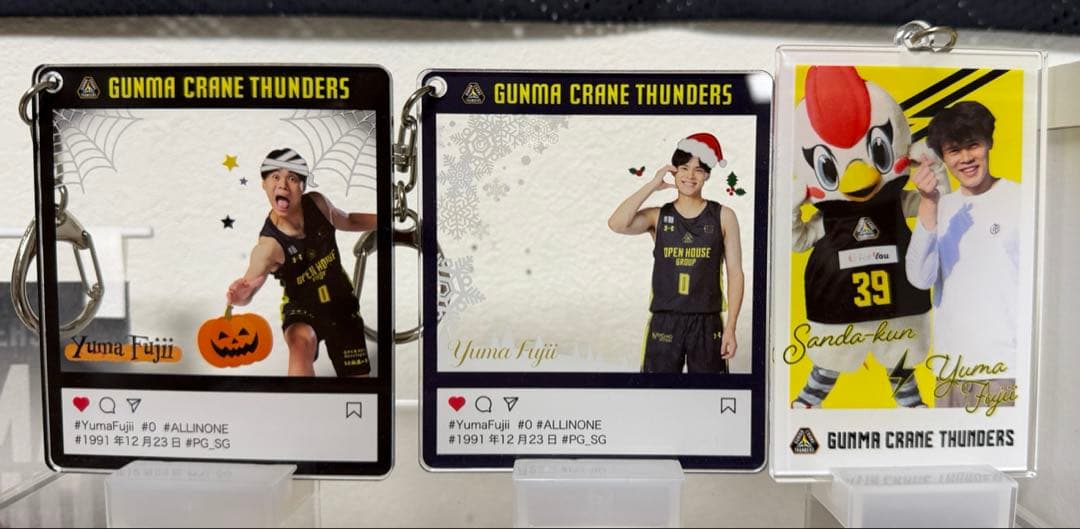 藤井祐眞グッズ　群馬クレインサンダーズ