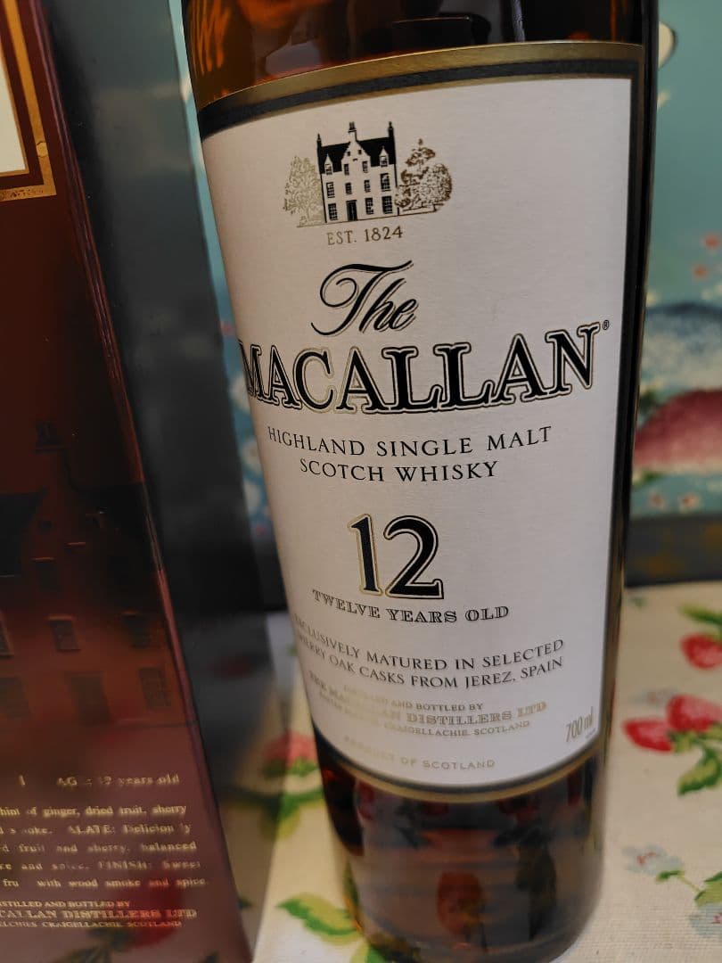 マッカラン 12年 700ml 旧ボトル　 シェリーオーク　箱付き