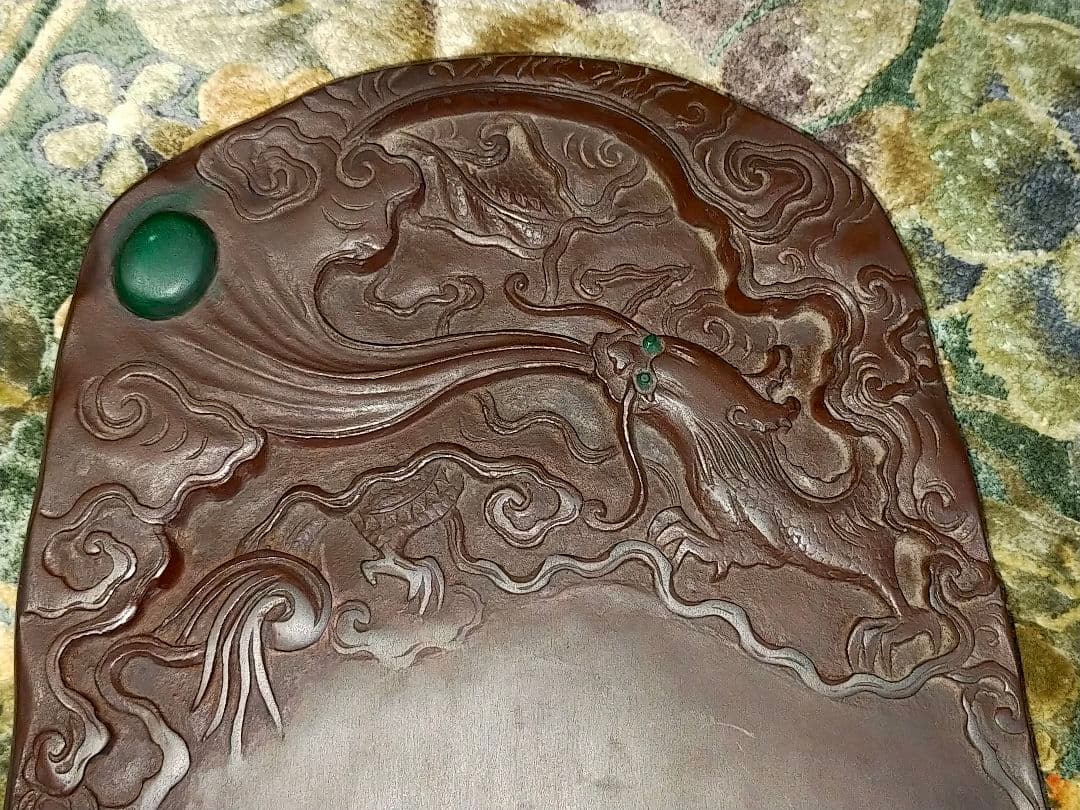 ♥大きな♥　中国　硯　♥　5.3キロ　書道具　筆　墨　骨董　古玩　533