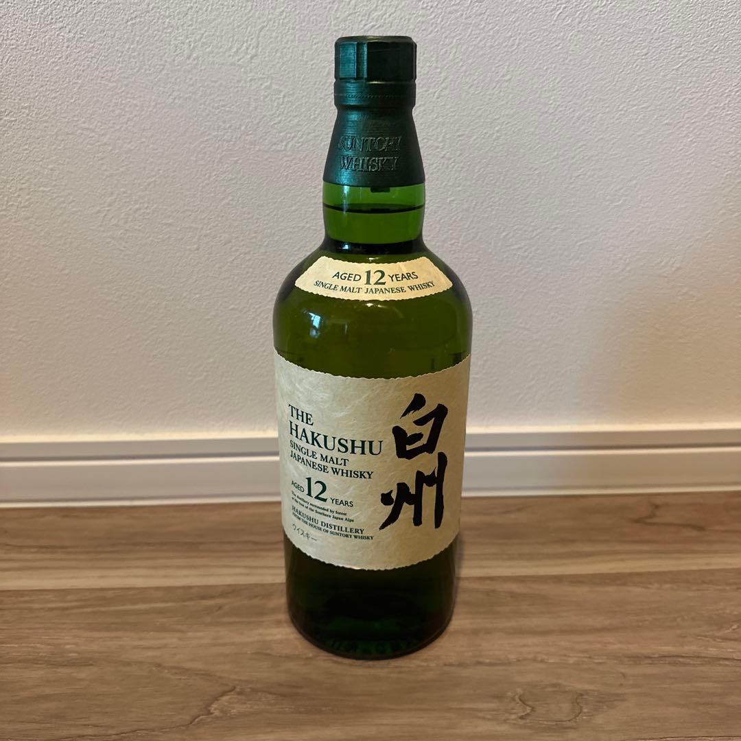 白州 12年 シングルモルトウイスキー 700ml 新品未使用品