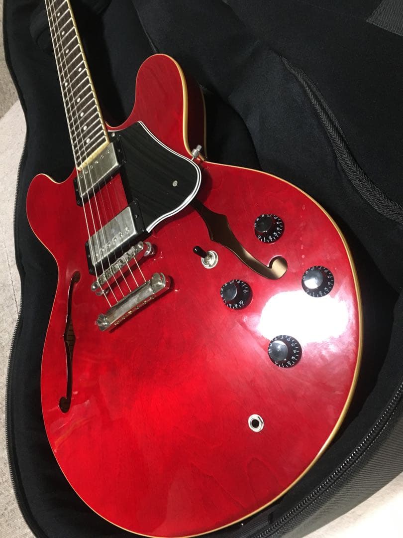 CORT SOURCE【美品！調整済】ES-335 セミアコ ギグバッグ付き