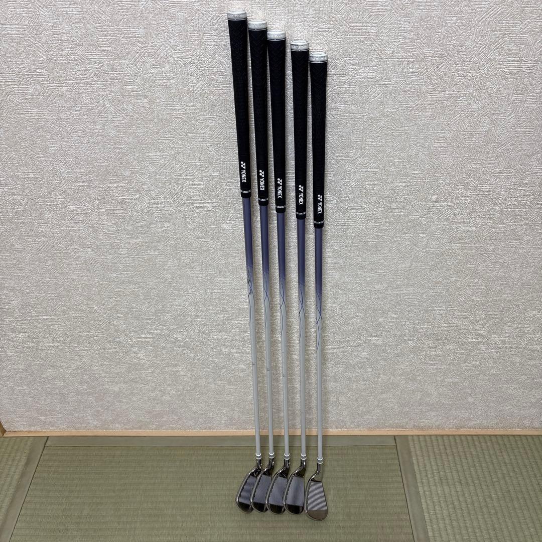 ヨネックス Fiore 2020 アイアンセット 5本　フレックスL レディース