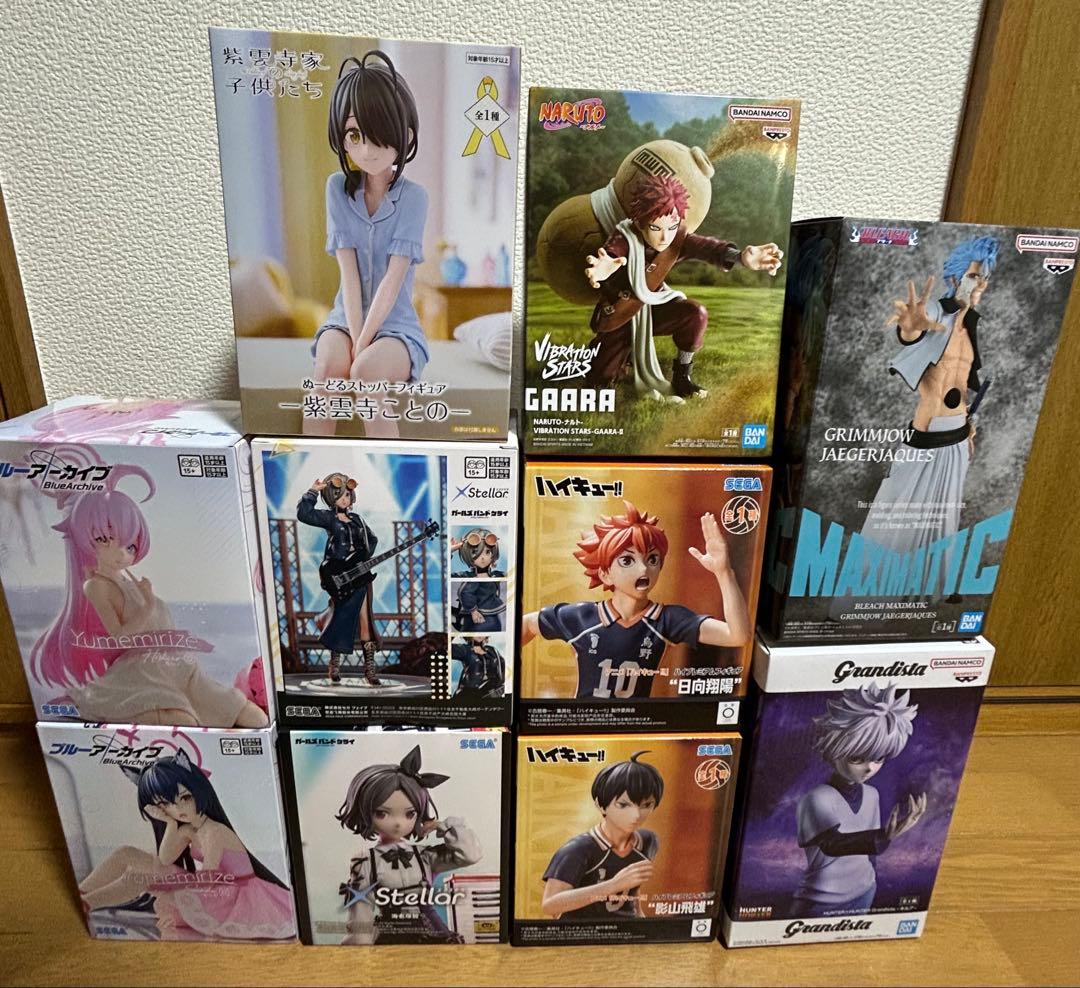 プライズ フィギュア まとめ売り ジャンプ 美少女 10点
