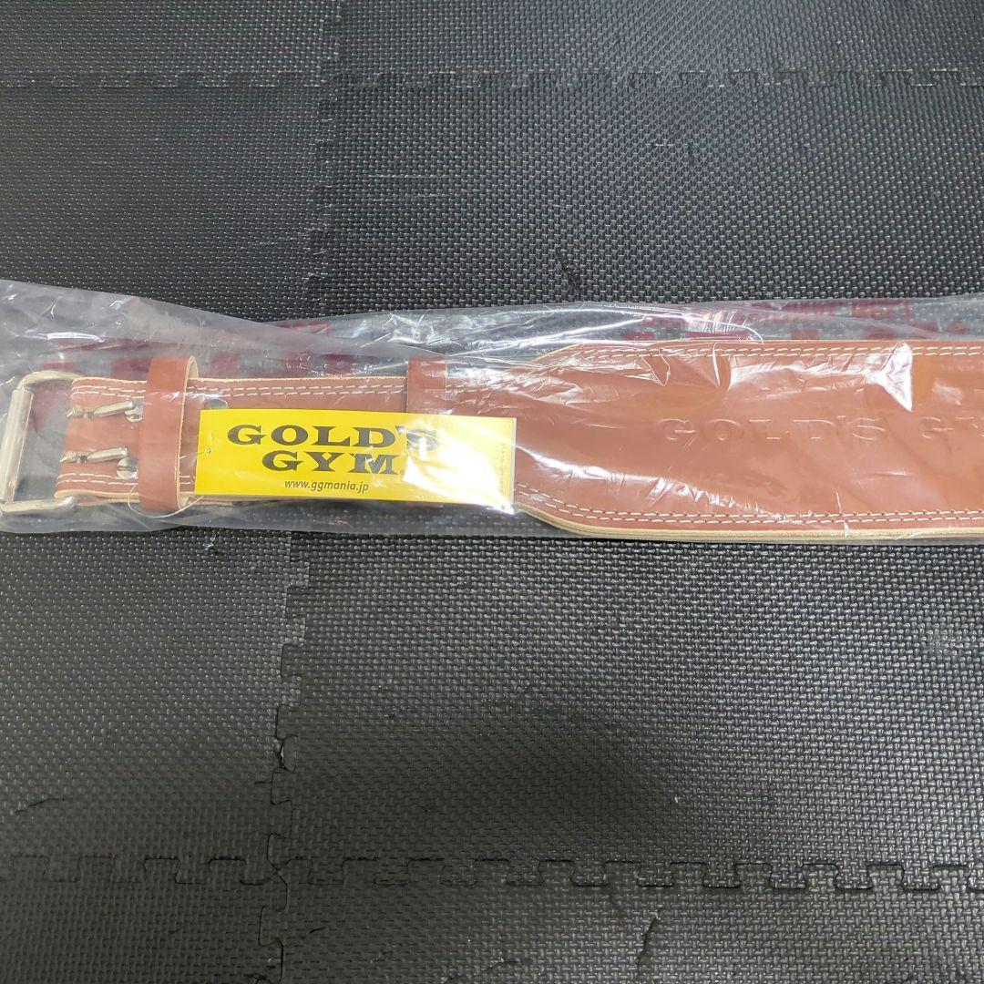 ゴールドジム　プロレザーベルト　Mサイズ