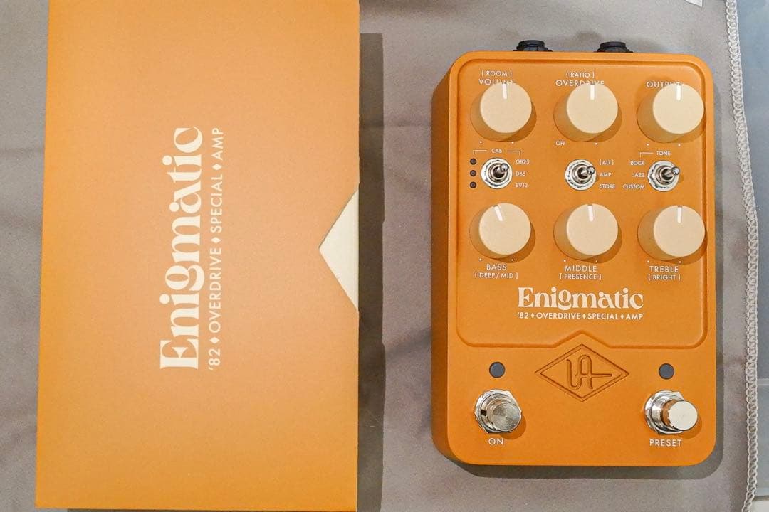 ギター UAFX Enigmatic 82 Overdrive Special Amp