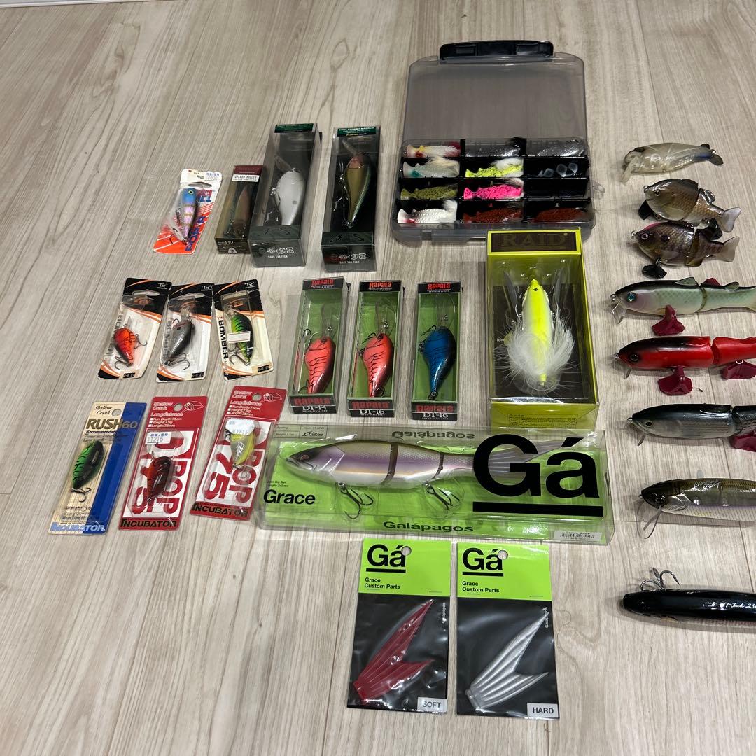 バス用釣り　ルアー　72個