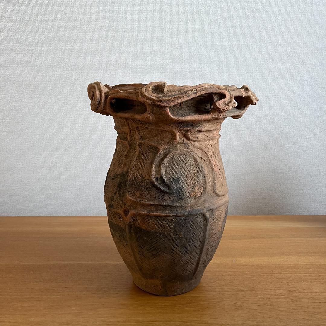 縄文土器 加曾利E式 深鉢形 高32cm 茨城つくば出土伝
