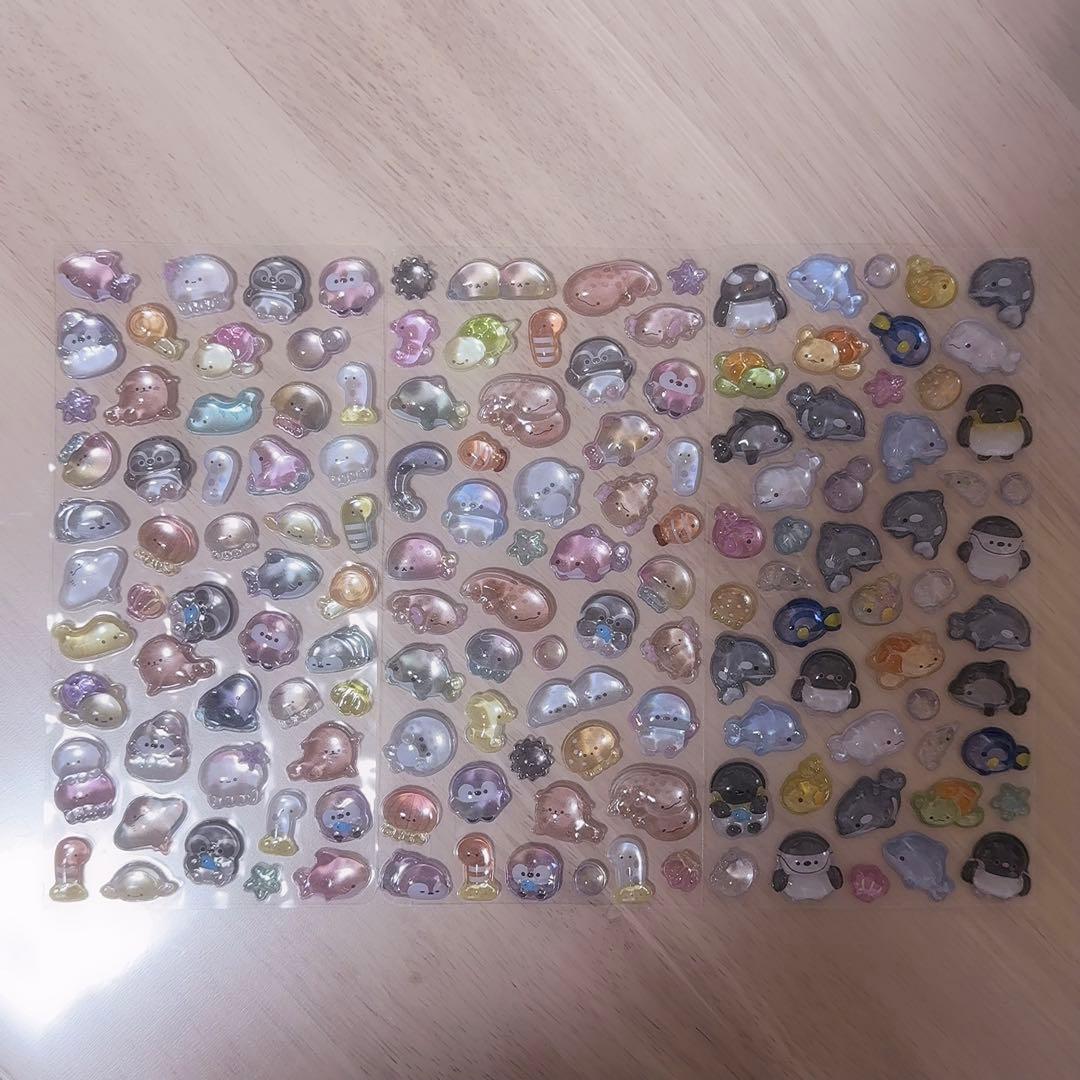 【正規品】水族館 限定 ボンボンドロップ シール すみだ 名古屋港 京都 セット