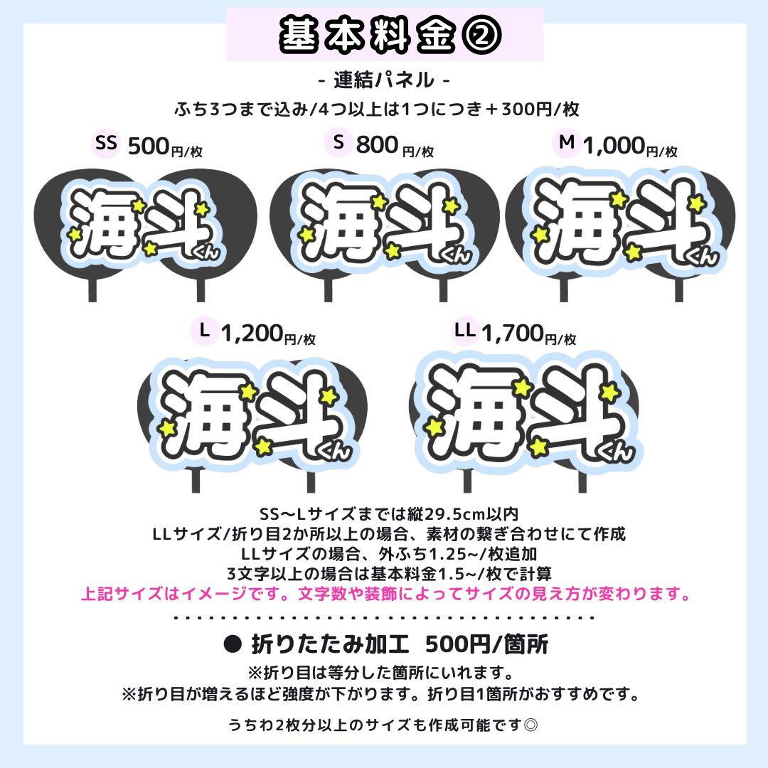 【なし りゅが】みいめろ様 うちわ文字オーダー うちわ屋さん 団扇 文字パネル