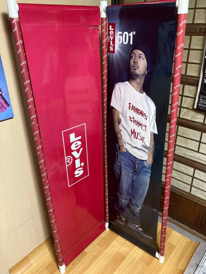 Dragon Ash kj  Levi's 等身大POP 降谷 cootie