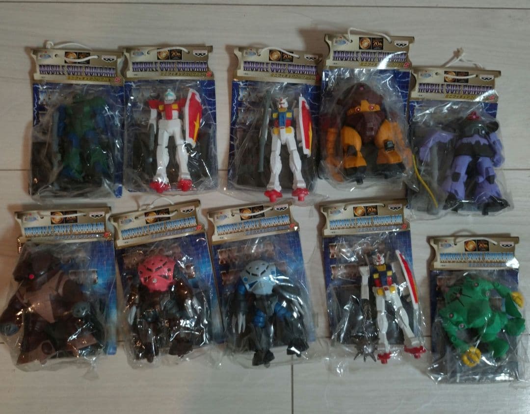 【値下げ・レア】モビルスーツガンダムミニフィギュアコレクション40体セット