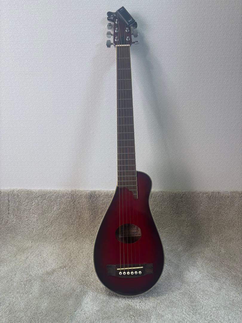 【美品】TINY BOY TT-40TR トラベルギター 純正ケース付