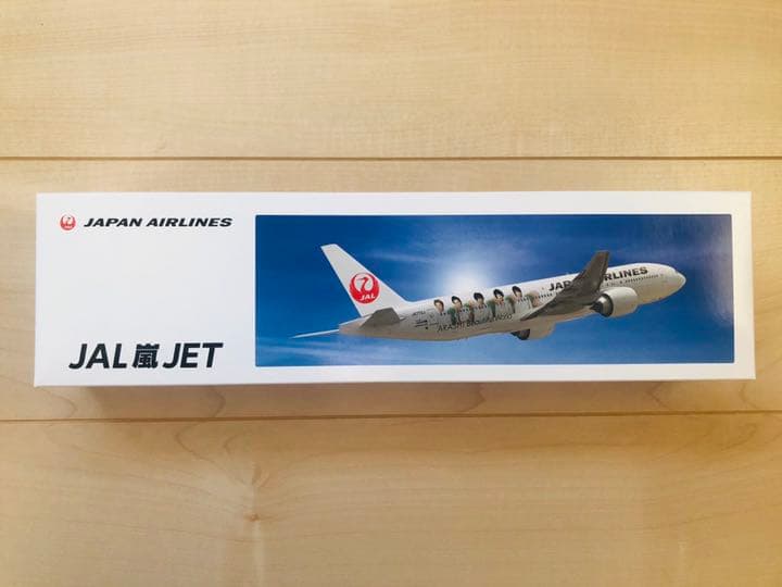 JAL 嵐　JET BOEING-777-200 モデルプレーン　2011年