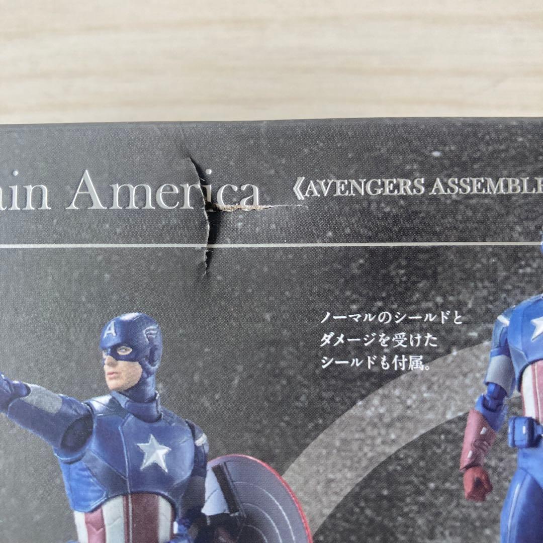 箱破れあり【新品・未開封】S.H.Figuarts キャプテン・アメリカ
