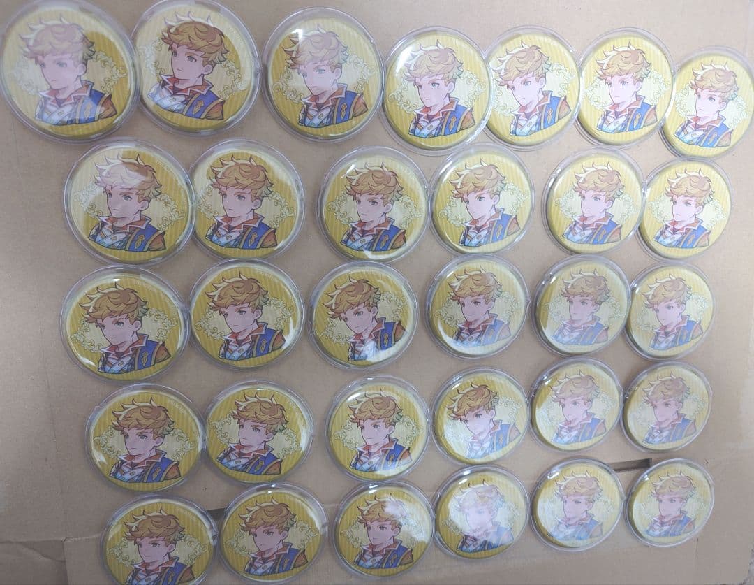 【非売品】ヴェイン/缶バッジ/グランブルーファンタジー リリンク