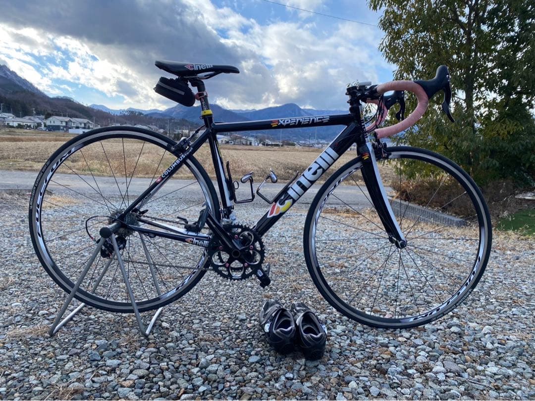 Cinelli experience ペダル シューズ ヘルメット付き